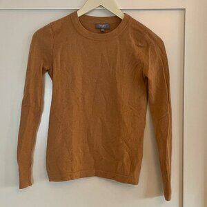 Camel Neiman Marcus Cashmere Sweater XS